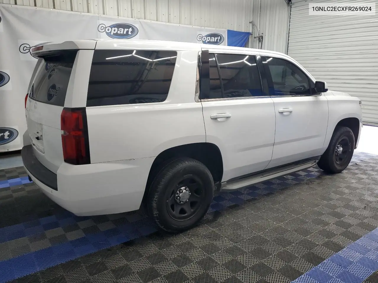 2015 Chevrolet Tahoe Police VIN: 1GNLC2ECXFR269024 Lot: 61911165