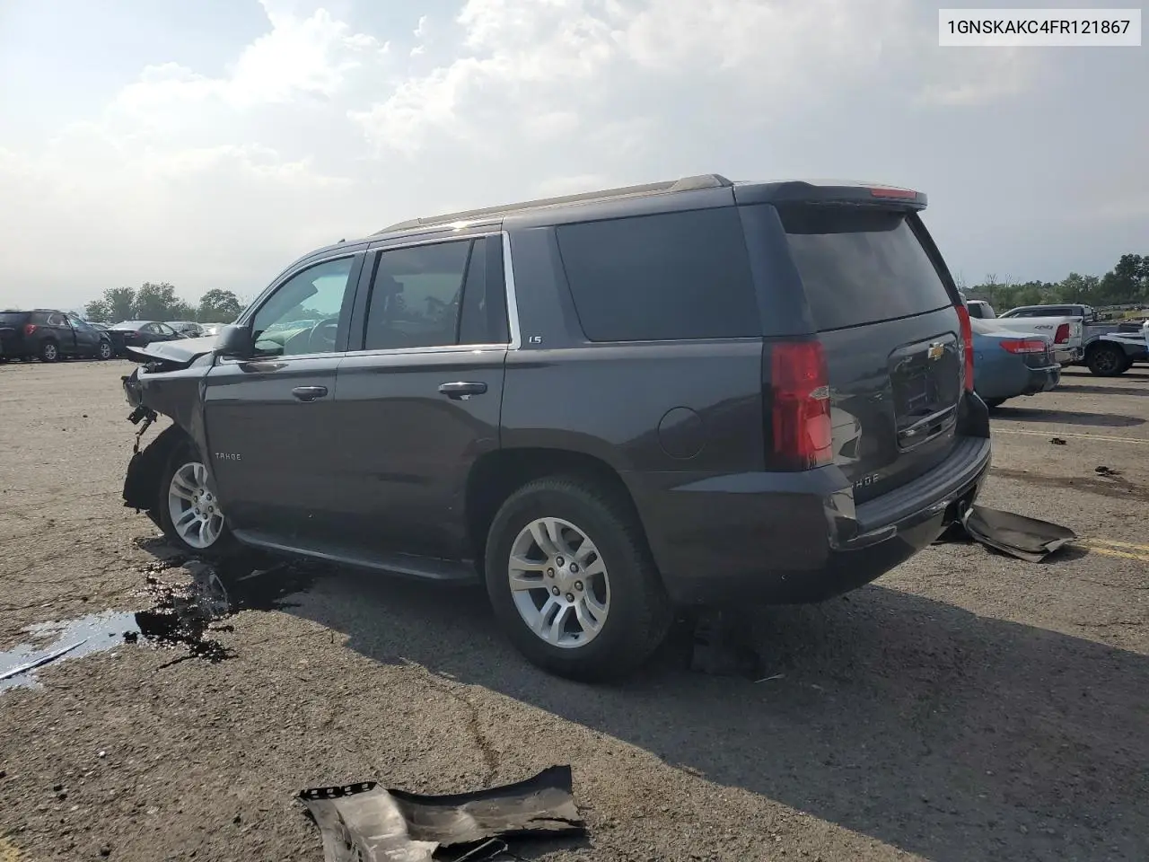2015 Chevrolet Tahoe K1500 Ls VIN: 1GNSKAKC4FR121867 Lot: 62382895