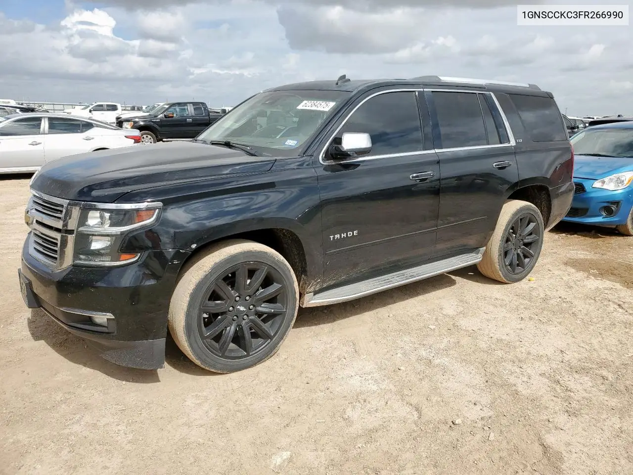 2015 Chevrolet Tahoe C1500 Ltz VIN: 1GNSCCKC3FR266990 Lot: 62384575