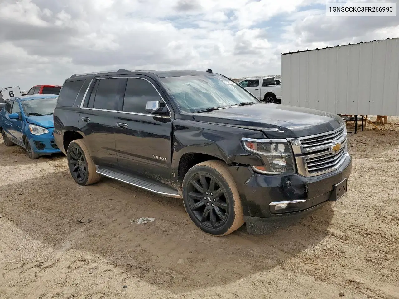 2015 Chevrolet Tahoe C1500 Ltz VIN: 1GNSCCKC3FR266990 Lot: 62384575