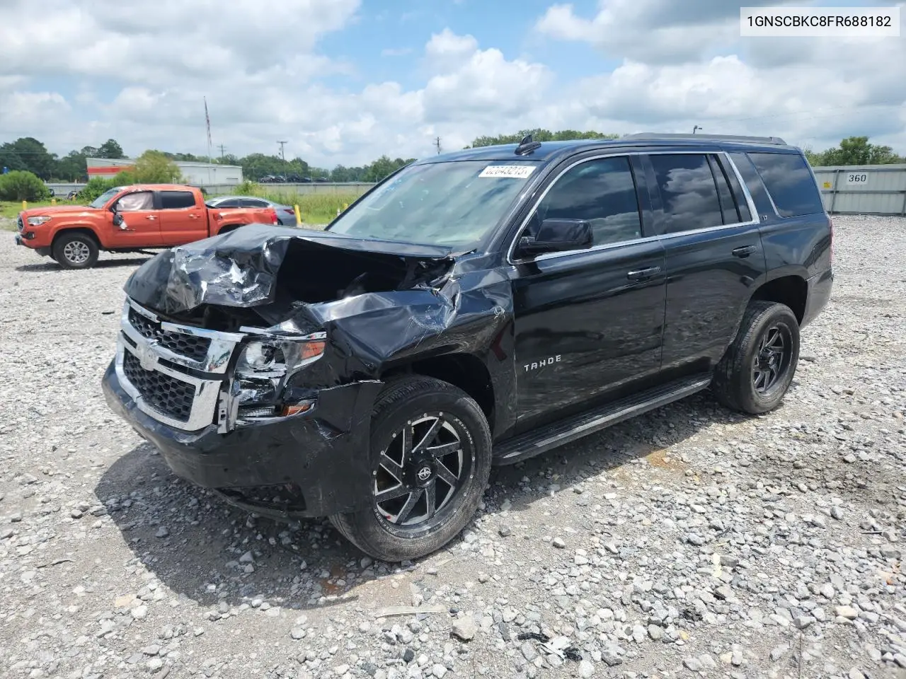 2015 Chevrolet Tahoe C1500 Lt VIN: 1GNSCBKC8FR688182 Lot: 62643215