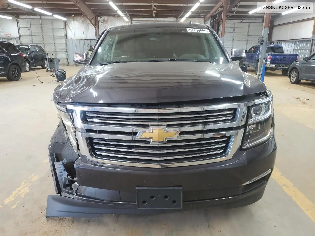 2015 Chevrolet Tahoe K1500 Ltz VIN: 1GNSKCKC3FR103355 Lot: 62739405