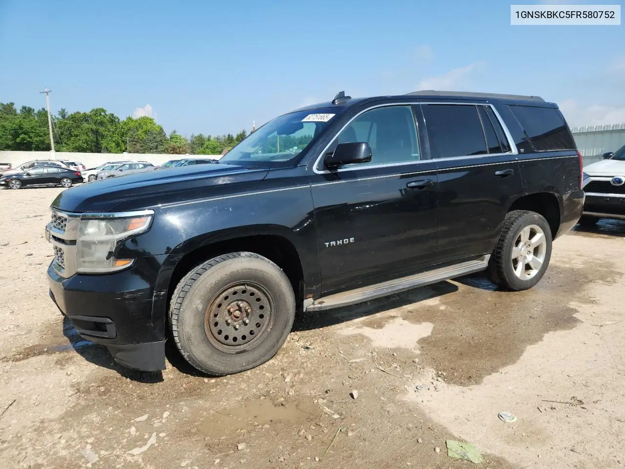 2015 Chevrolet Tahoe K1500 Lt VIN: 1GNSKBKC5FR580752 Lot: 62751665