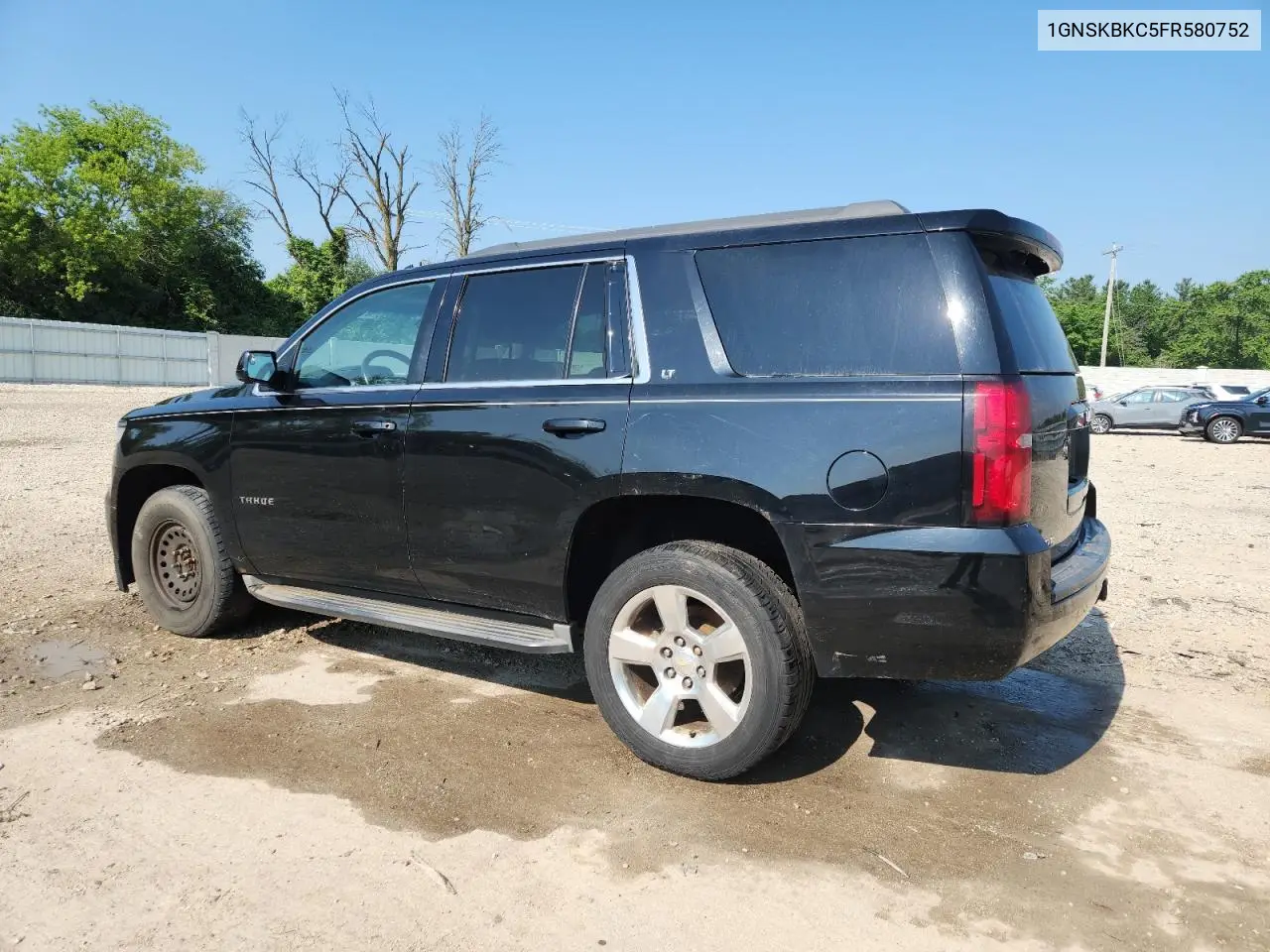 2015 Chevrolet Tahoe K1500 Lt VIN: 1GNSKBKC5FR580752 Lot: 62751665