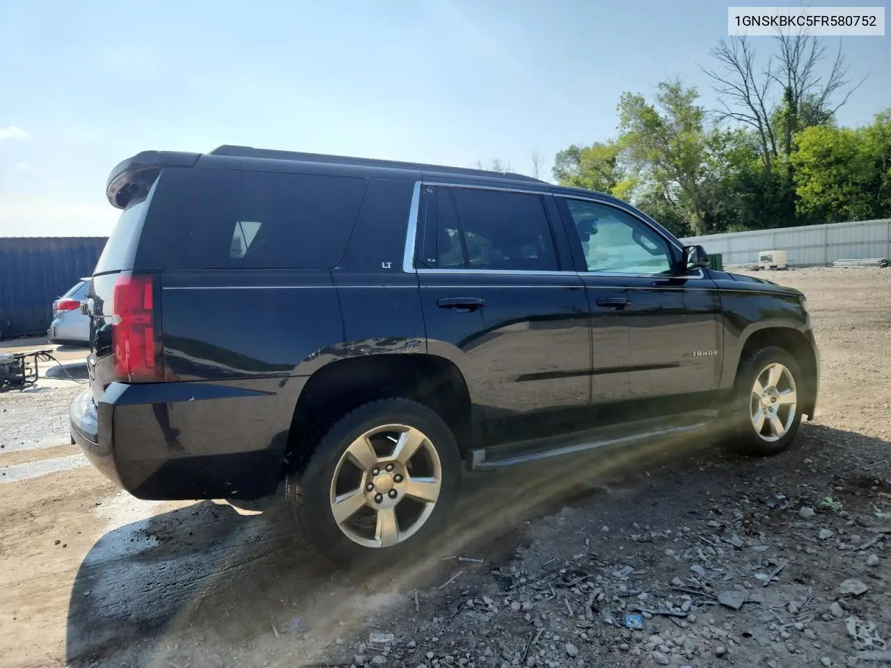 2015 Chevrolet Tahoe K1500 Lt VIN: 1GNSKBKC5FR580752 Lot: 62751665