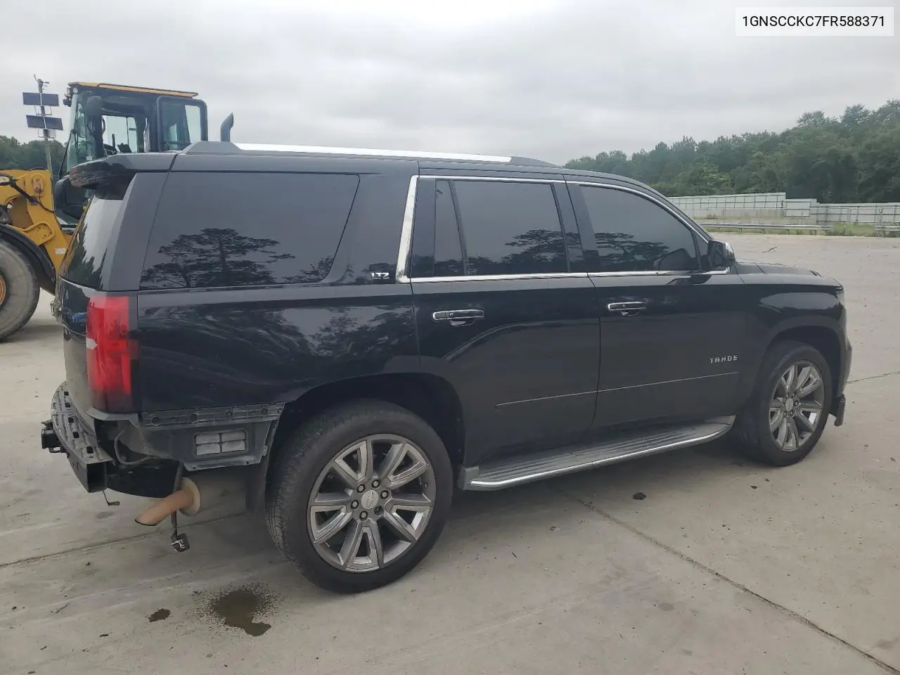 2015 Chevrolet Tahoe C1500 Ltz VIN: 1GNSCCKC7FR588371 Lot: 62755595