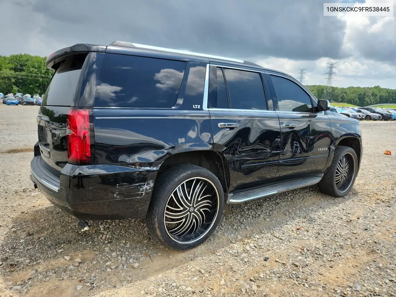 2015 Chevrolet Tahoe K1500 Ltz VIN: 1GNSKCKC9FR538445 Lot: 62824075