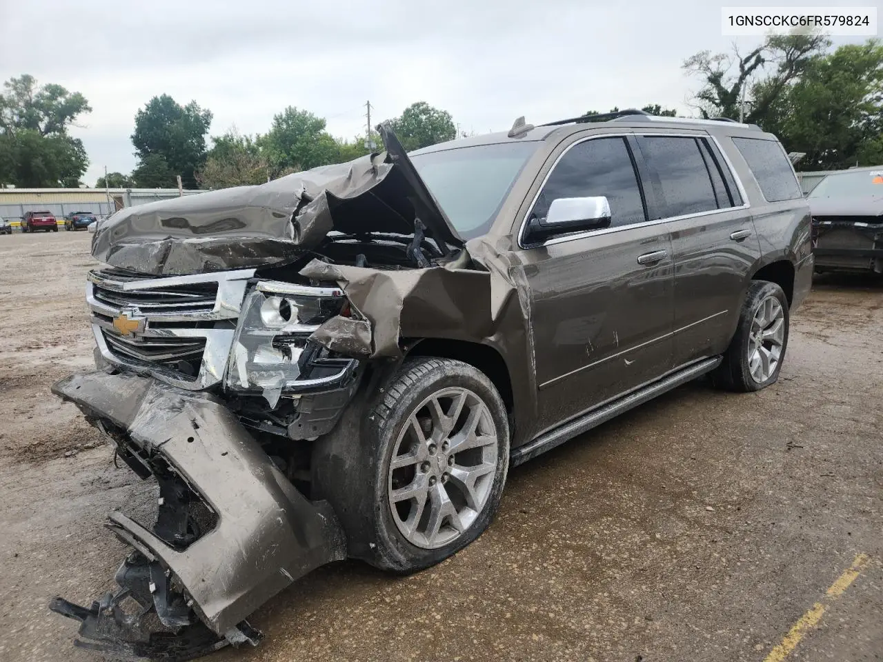 2015 Chevrolet Tahoe C1500 Ltz VIN: 1GNSCCKC6FR579824 Lot: 62945215
