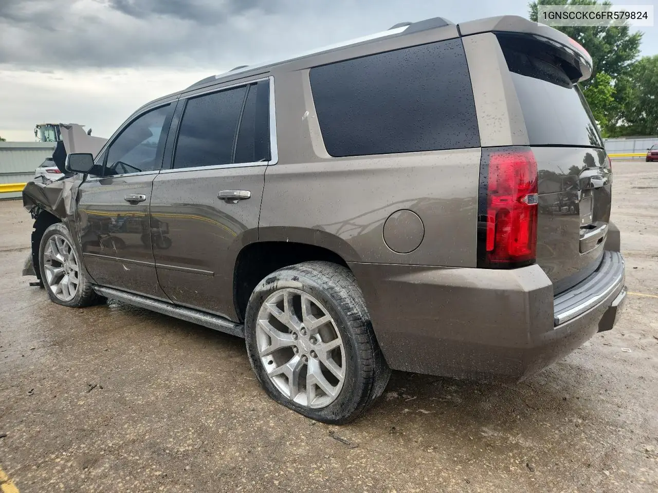2015 Chevrolet Tahoe C1500 Ltz VIN: 1GNSCCKC6FR579824 Lot: 62945215