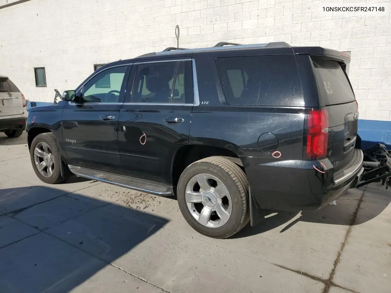 2015 Chevrolet Tahoe K1500 Ltz VIN: 1GNSKCKC5FR247148 Lot: 62994285