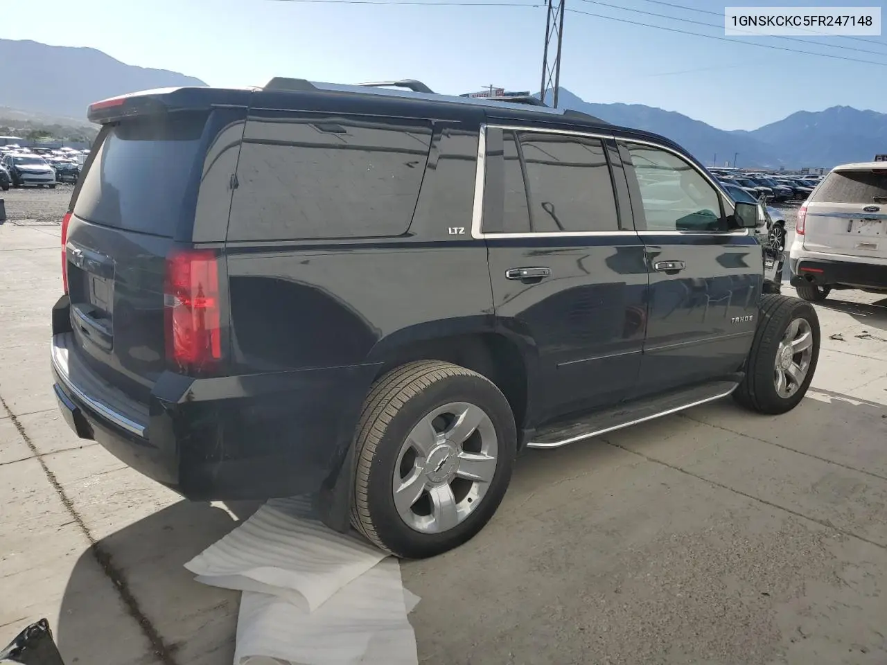 2015 Chevrolet Tahoe K1500 Ltz VIN: 1GNSKCKC5FR247148 Lot: 62994285