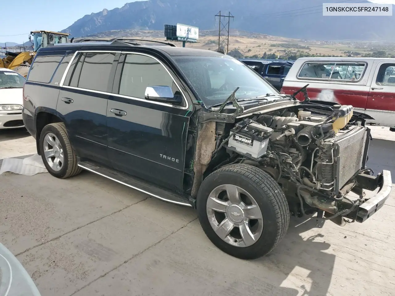 2015 Chevrolet Tahoe K1500 Ltz VIN: 1GNSKCKC5FR247148 Lot: 62994285