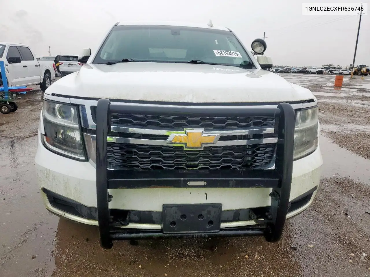 2015 Chevrolet Tahoe Police VIN: 1GNLC2ECXFR636746 Lot: 63109615