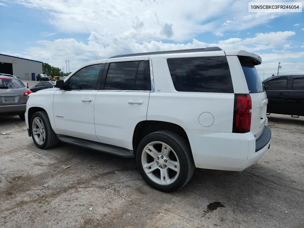 2015 Chevrolet Tahoe C1500 Lt VIN: 1GNSCBKC3FR246054 Lot: 63114675