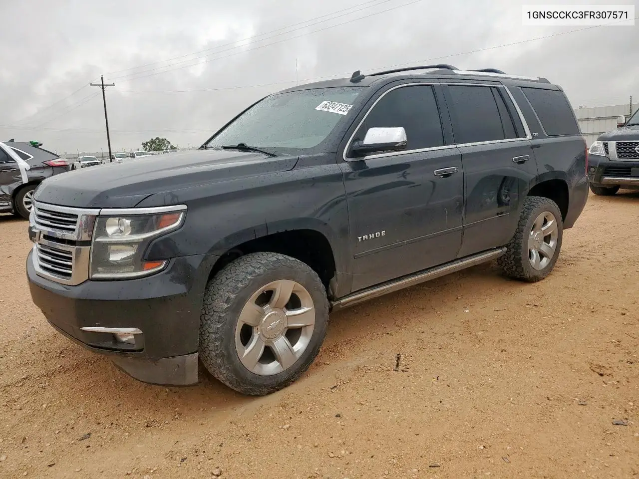2015 Chevrolet Tahoe C1500 Ltz VIN: 1GNSCCKC3FR307571 Lot: 63247125