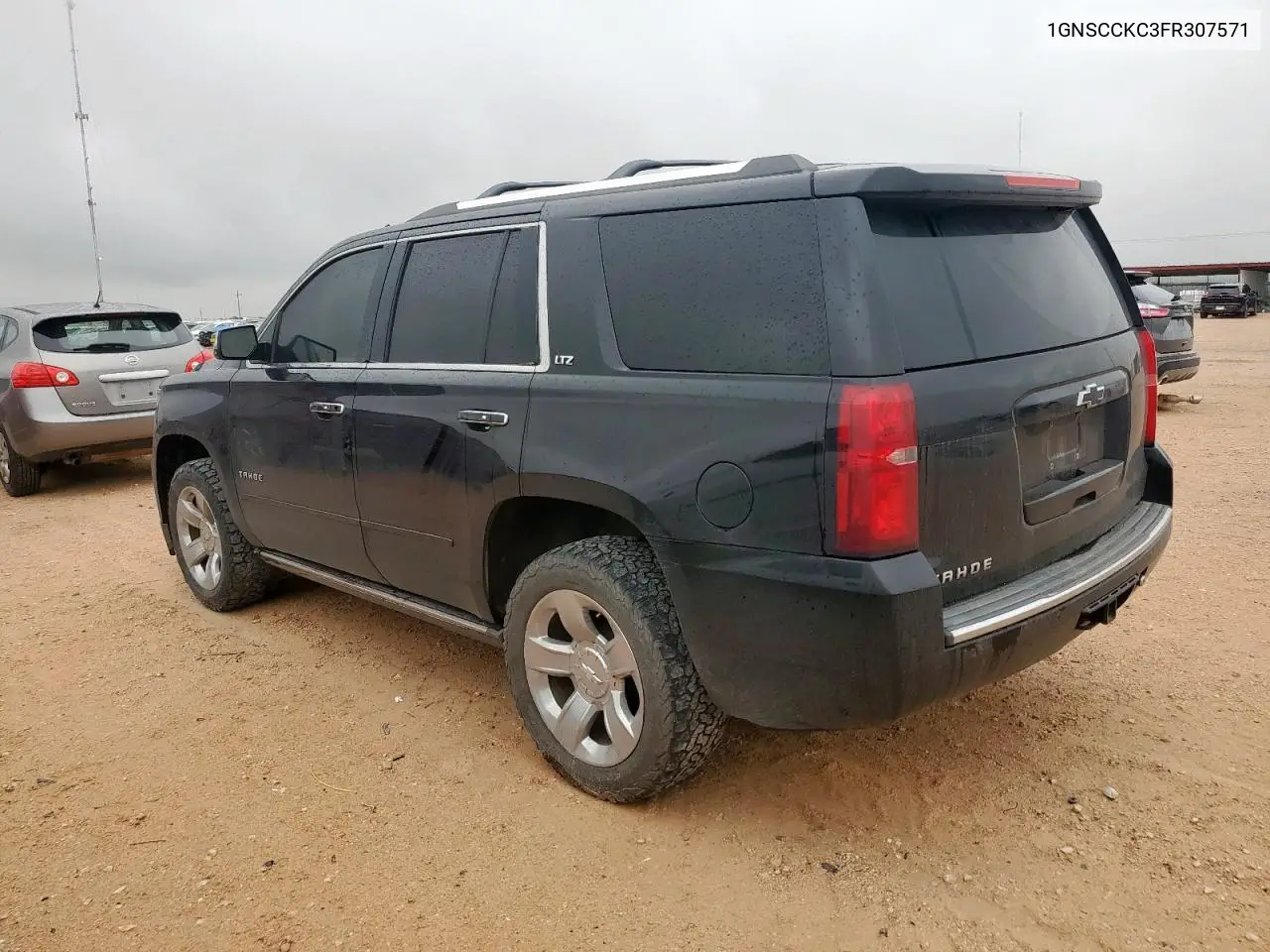 2015 Chevrolet Tahoe C1500 Ltz VIN: 1GNSCCKC3FR307571 Lot: 63247125