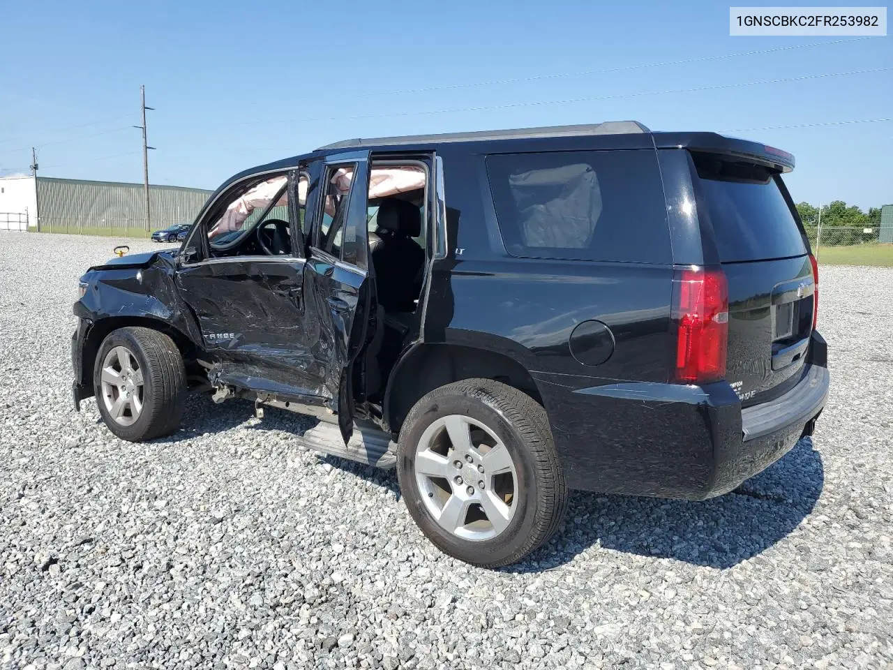 2015 Chevrolet Tahoe C1500 Lt VIN: 1GNSCBKC2FR253982 Lot: 63320835