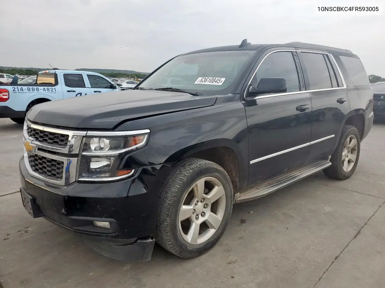 2015 Chevrolet Tahoe C1500 Lt VIN: 1GNSCBKC4FR593005 Lot: 63610845