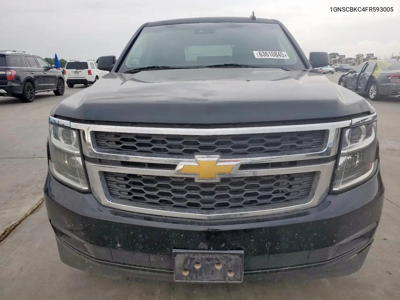 2015 Chevrolet Tahoe C1500 Lt VIN: 1GNSCBKC4FR593005 Lot: 63610845