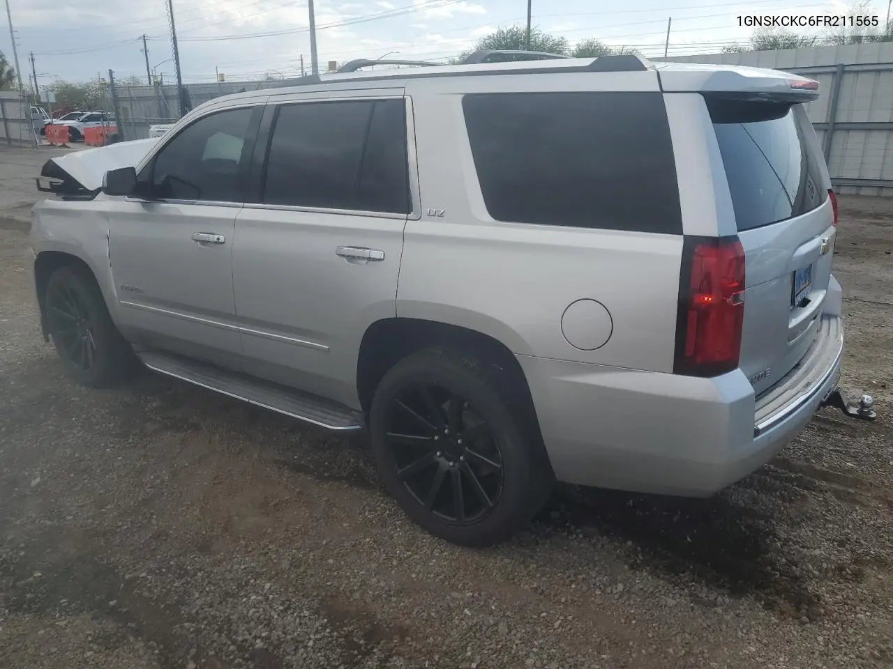 2015 Chevrolet Tahoe K1500 Ltz VIN: 1GNSKCKC6FR211565 Lot: 63874445