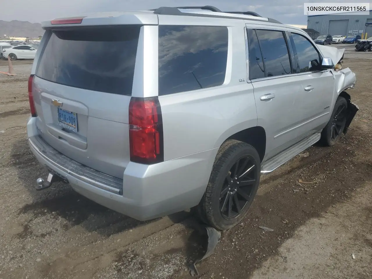 2015 Chevrolet Tahoe K1500 Ltz VIN: 1GNSKCKC6FR211565 Lot: 63874445