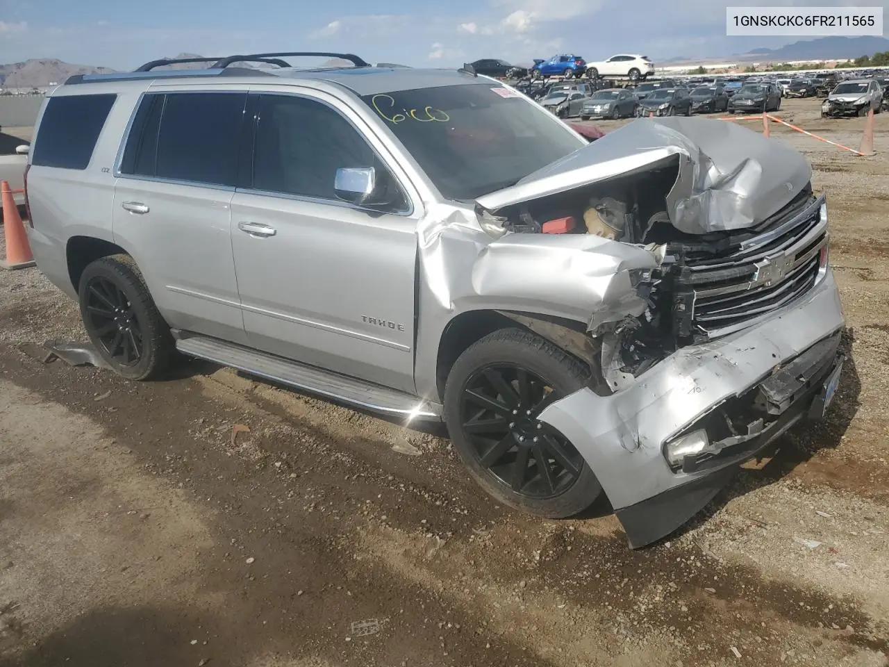 2015 Chevrolet Tahoe K1500 Ltz VIN: 1GNSKCKC6FR211565 Lot: 63874445