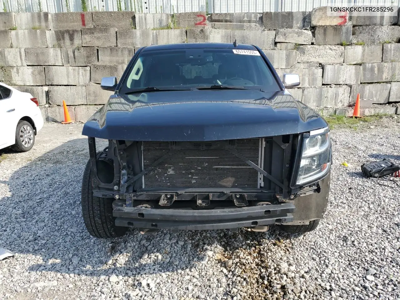 2015 Chevrolet Tahoe K1500 Ltz VIN: 1GNSKCKC1FR285296 Lot: 65741555