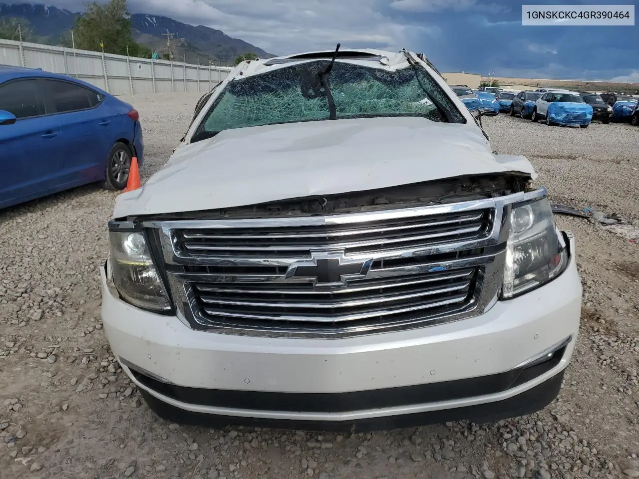 2016 Chevrolet Tahoe K1500 Ltz VIN: 1GNSKCKC4GR390464 Lot: 55844355