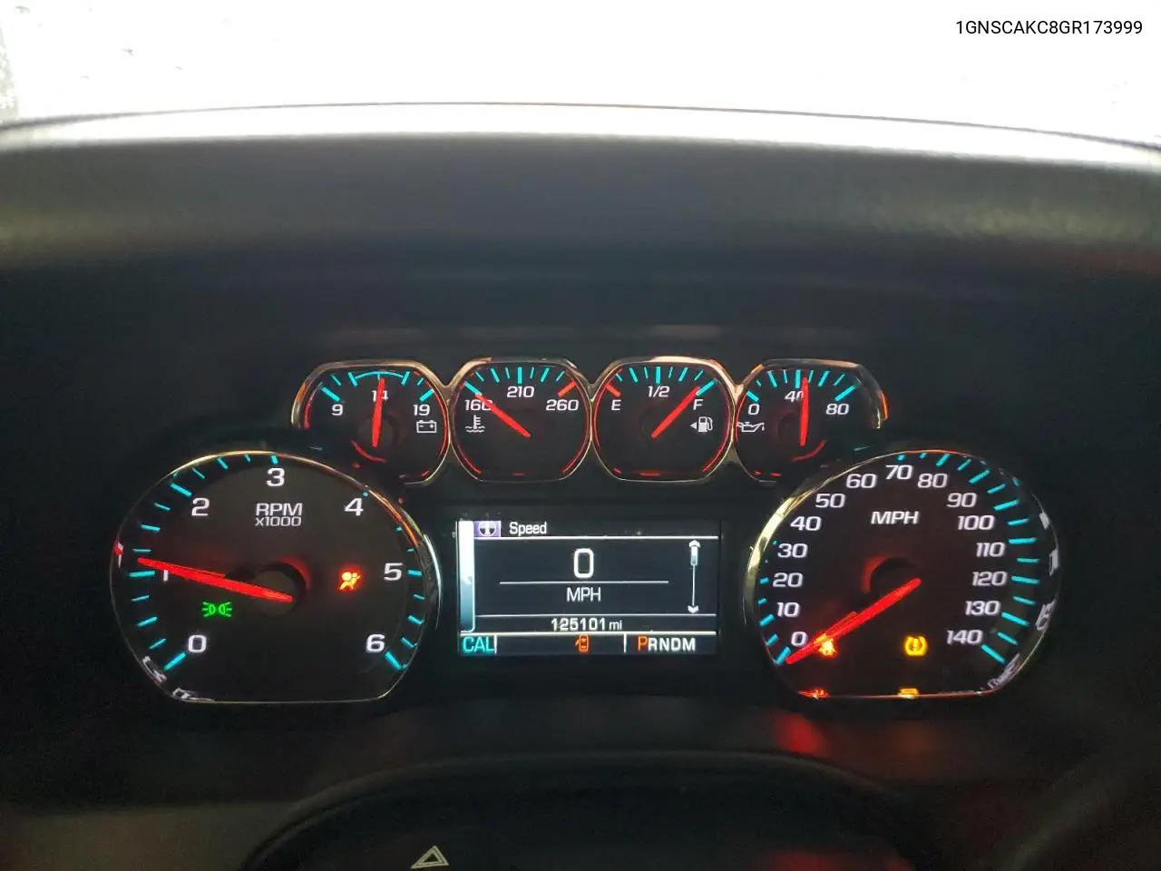 2016 Chevrolet Tahoe C1500 Ls VIN: 1GNSCAKC8GR173999 Lot: 57589735
