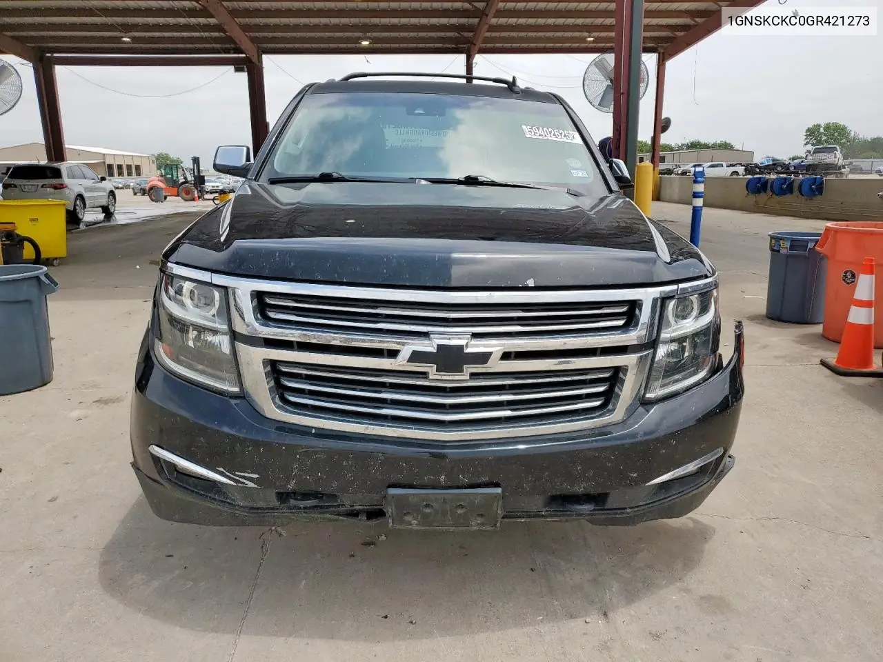 2016 Chevrolet Tahoe K1500 Ltz VIN: 1GNSKCKC0GR421273 Lot: 59402625