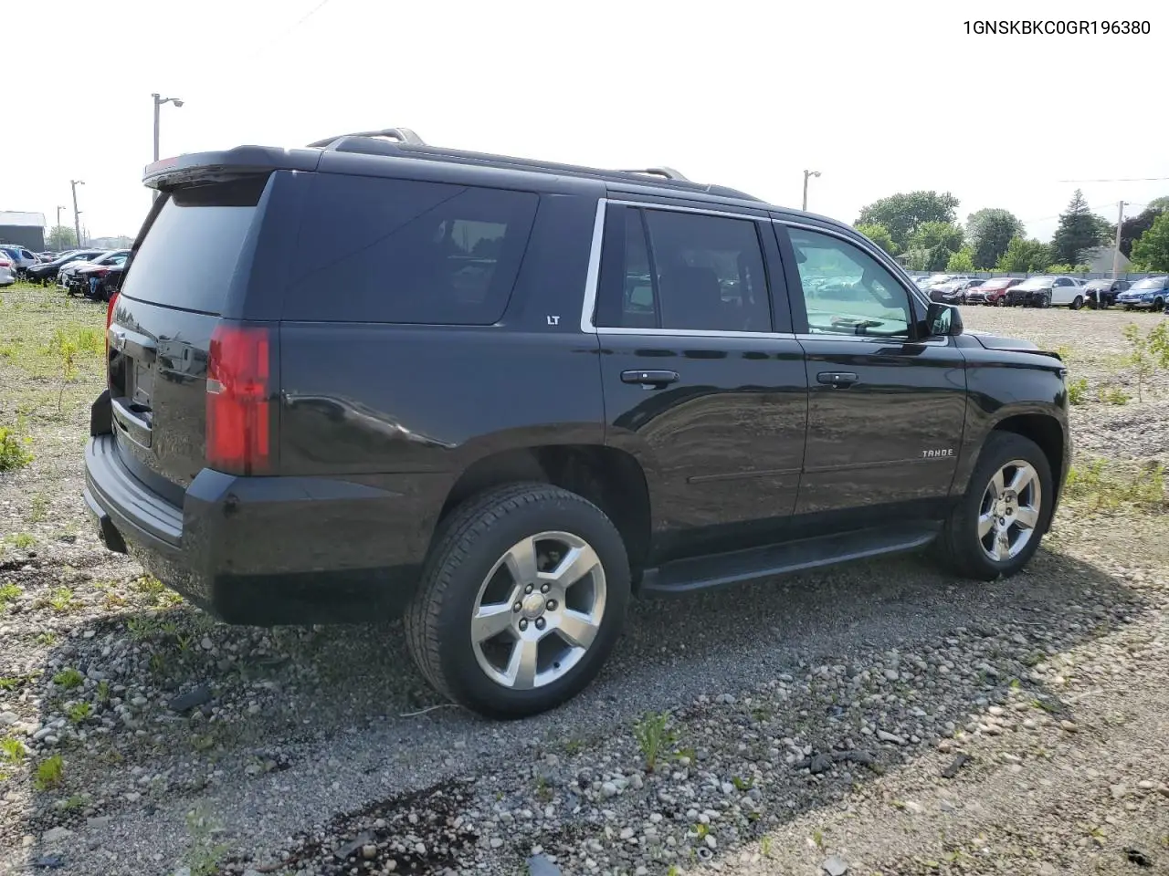 2016 Chevrolet Tahoe K1500 Lt VIN: 1GNSKBKC0GR196380 Lot: 62064225