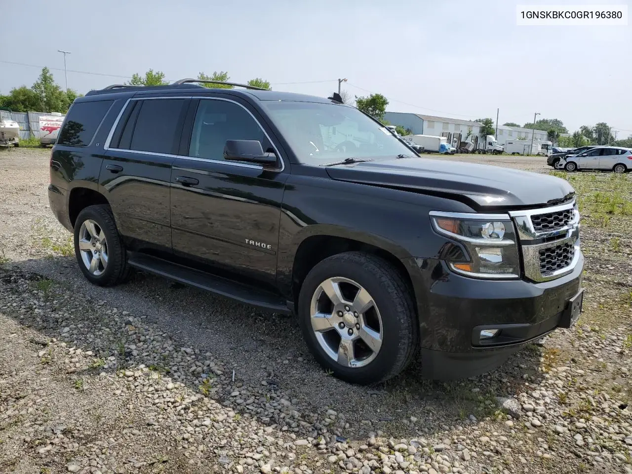 2016 Chevrolet Tahoe K1500 Lt VIN: 1GNSKBKC0GR196380 Lot: 62064225