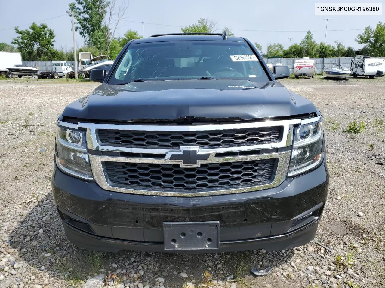 2016 Chevrolet Tahoe K1500 Lt VIN: 1GNSKBKC0GR196380 Lot: 62064225