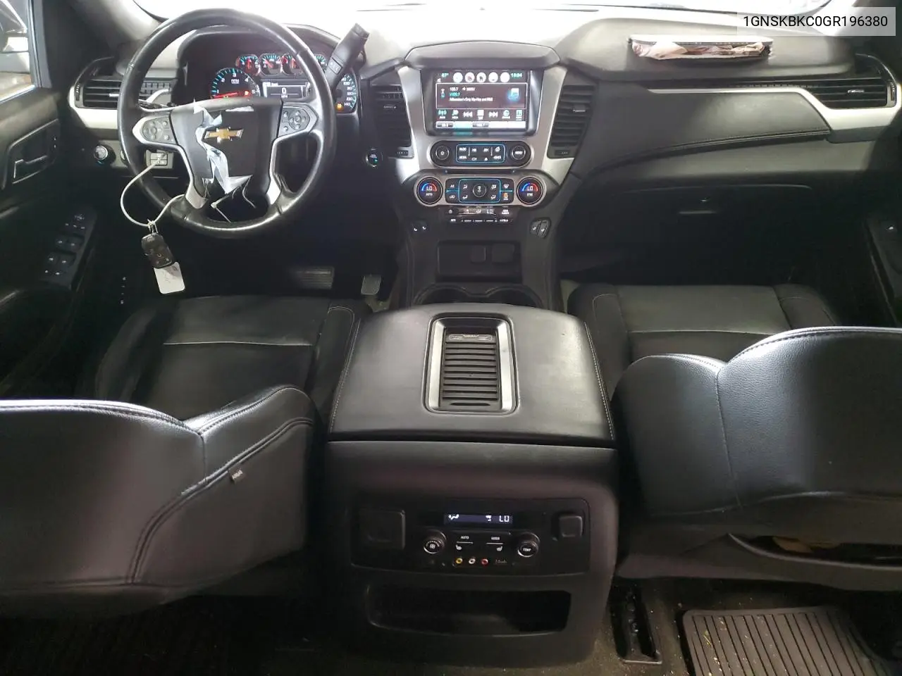 2016 Chevrolet Tahoe K1500 Lt VIN: 1GNSKBKC0GR196380 Lot: 62064225