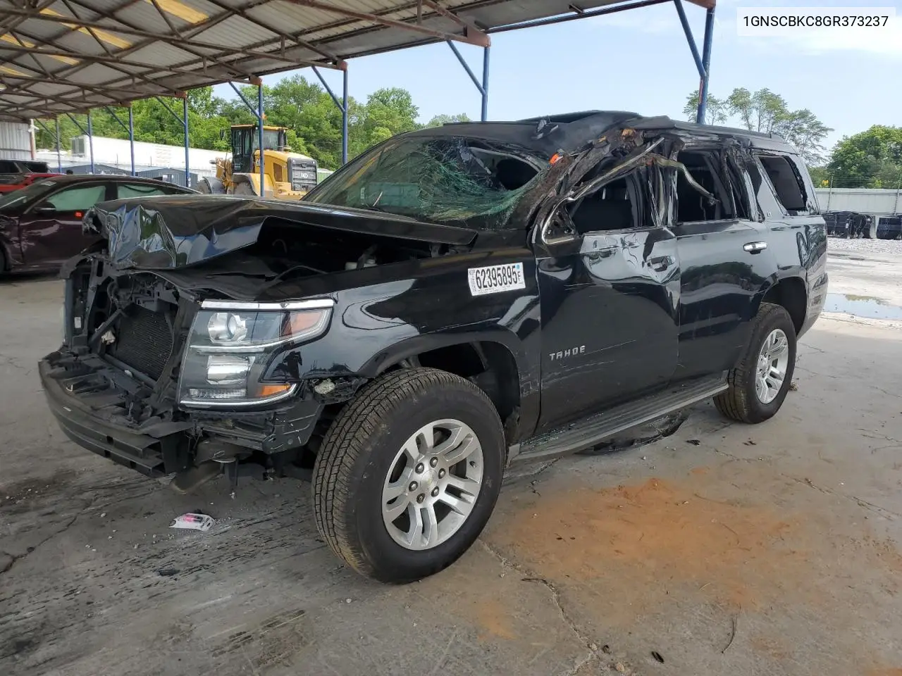 2016 Chevrolet Tahoe C1500 Lt VIN: 1GNSCBKC8GR373237 Lot: 62395895