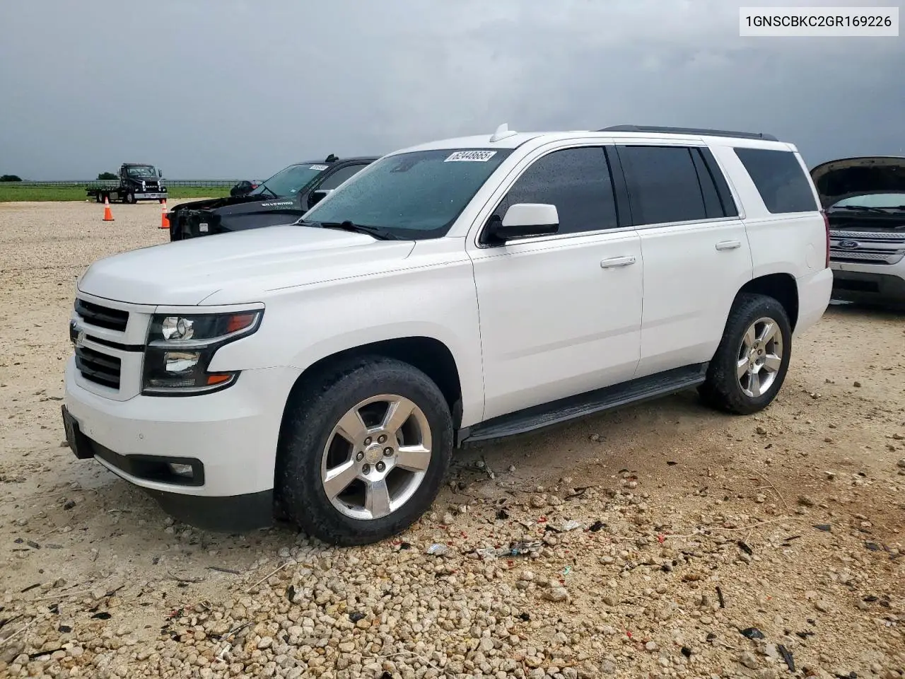 2016 Chevrolet Tahoe C1500 Lt VIN: 1GNSCBKC2GR169226 Lot: 62448665