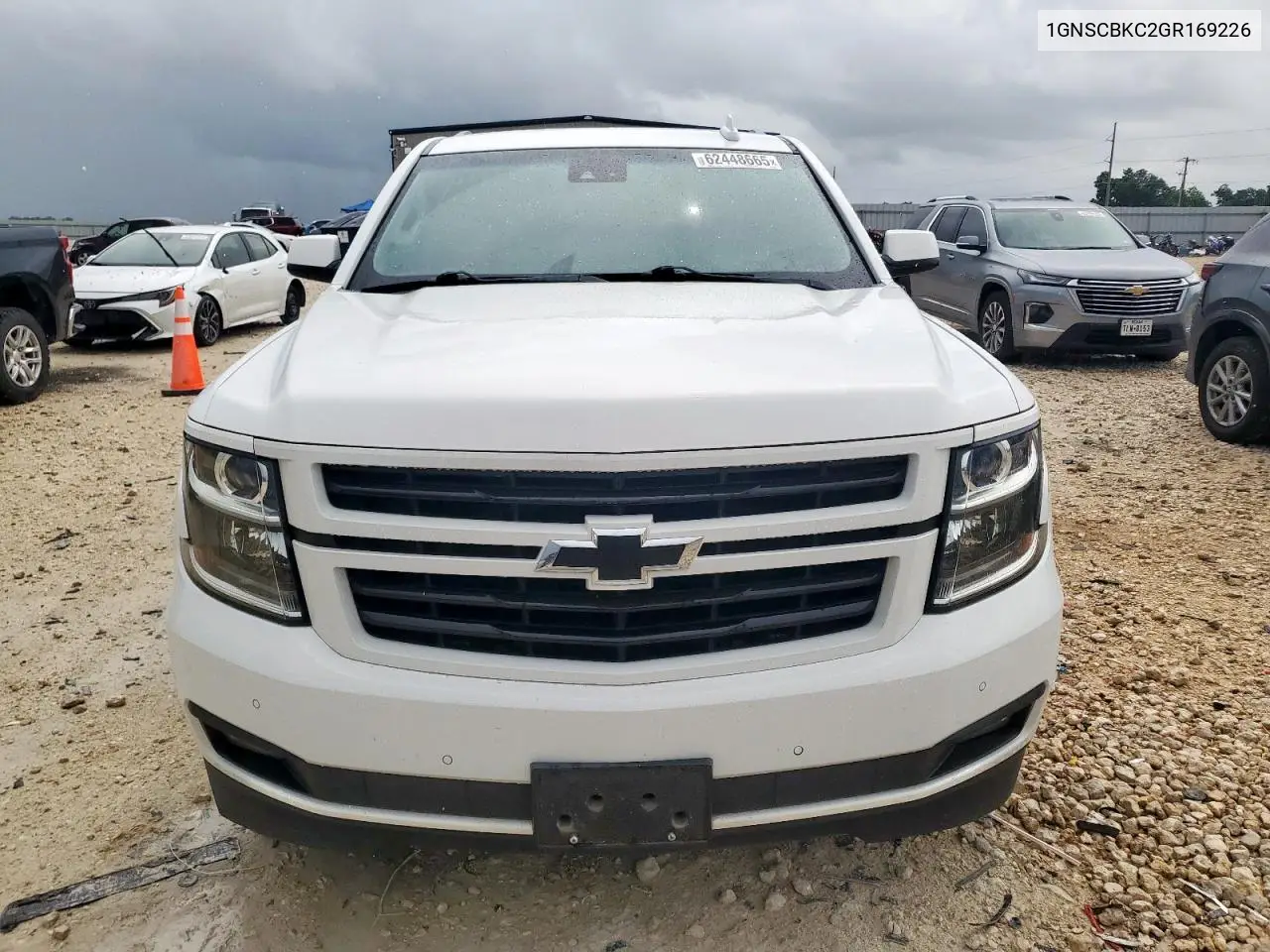 2016 Chevrolet Tahoe C1500 Lt VIN: 1GNSCBKC2GR169226 Lot: 62448665