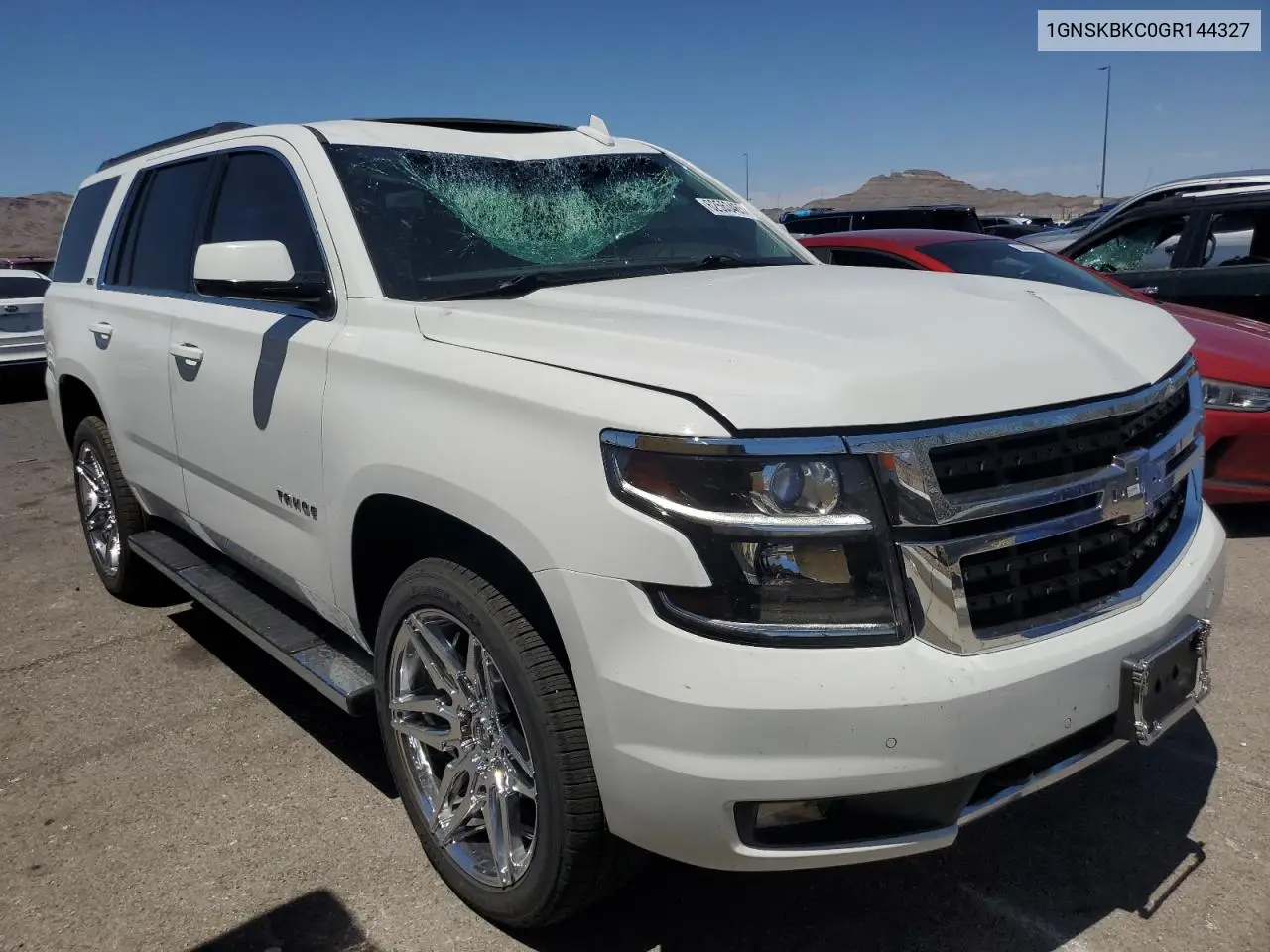 2016 Chevrolet Tahoe K1500 Lt VIN: 1GNSKBKC0GR144327 Lot: 62563465