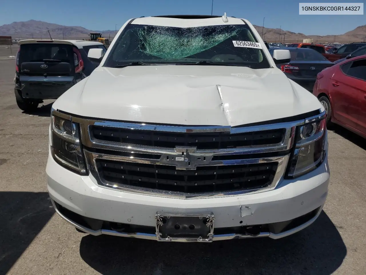 2016 Chevrolet Tahoe K1500 Lt VIN: 1GNSKBKC0GR144327 Lot: 62563465