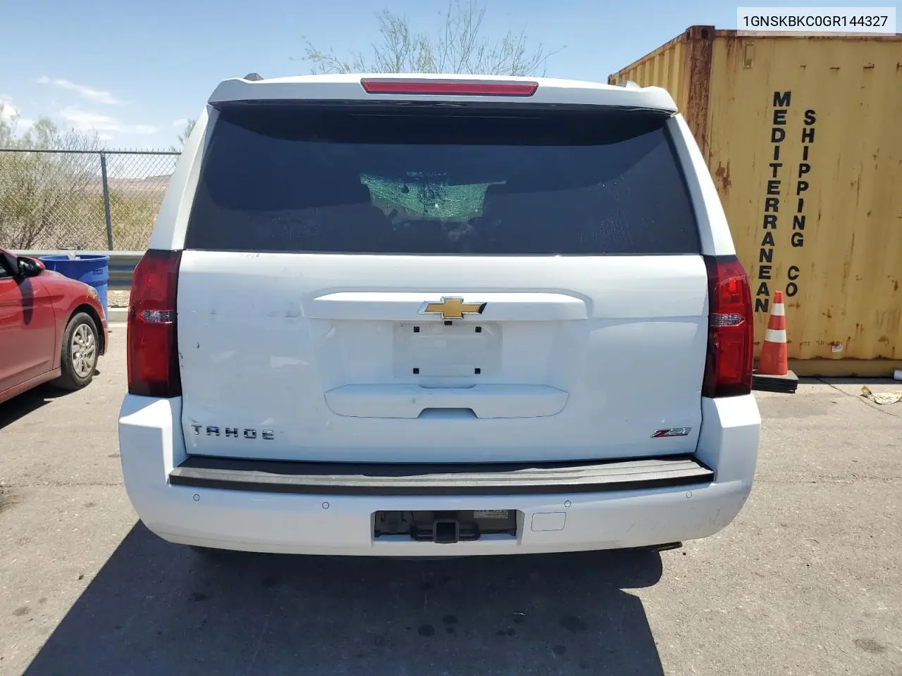 2016 Chevrolet Tahoe K1500 Lt VIN: 1GNSKBKC0GR144327 Lot: 62563465
