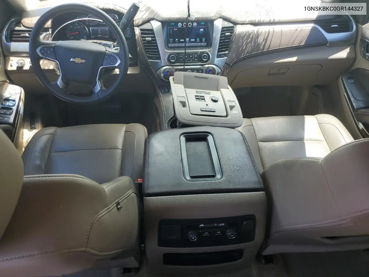2016 Chevrolet Tahoe K1500 Lt VIN: 1GNSKBKC0GR144327 Lot: 62563465