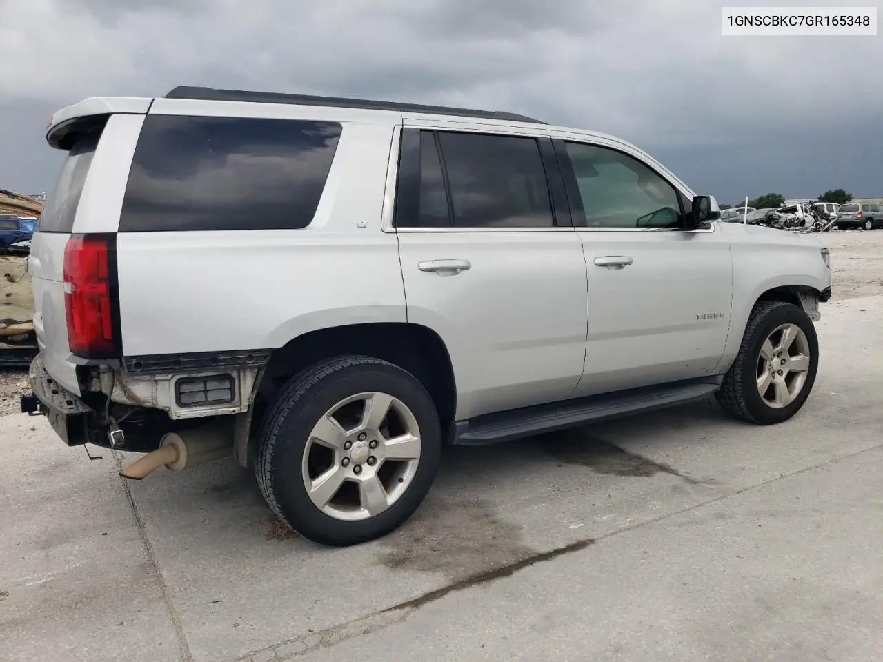 2016 Chevrolet Tahoe C1500 Lt VIN: 1GNSCBKC7GR165348 Lot: 62813095