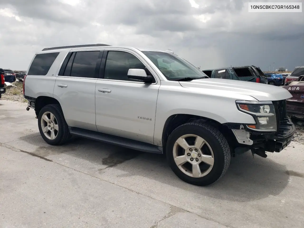 2016 Chevrolet Tahoe C1500 Lt VIN: 1GNSCBKC7GR165348 Lot: 62813095