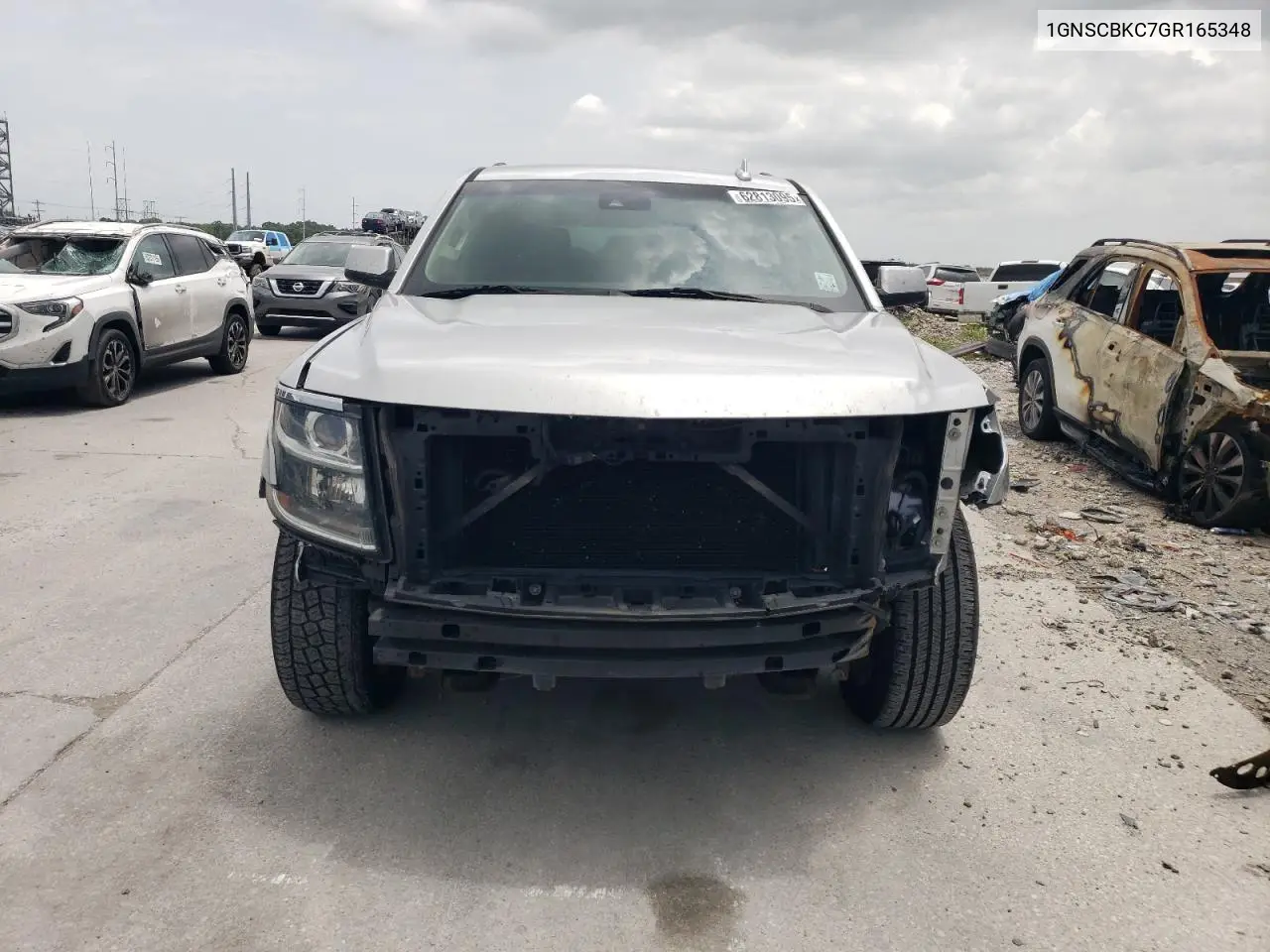 2016 Chevrolet Tahoe C1500 Lt VIN: 1GNSCBKC7GR165348 Lot: 62813095