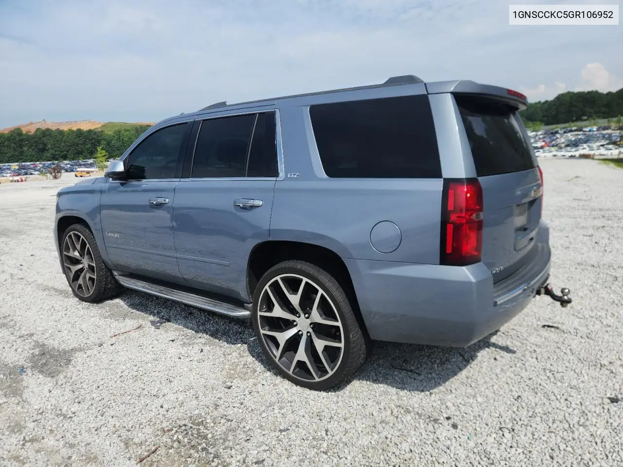 2016 Chevrolet Tahoe C1500 Ltz VIN: 1GNSCCKC5GR106952 Lot: 62946045