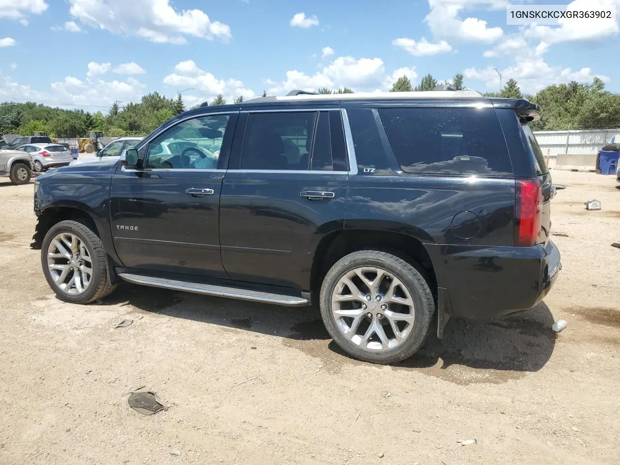 2016 Chevrolet Tahoe K1500 Ltz VIN: 1GNSKCKCXGR363902 Lot: 63211395