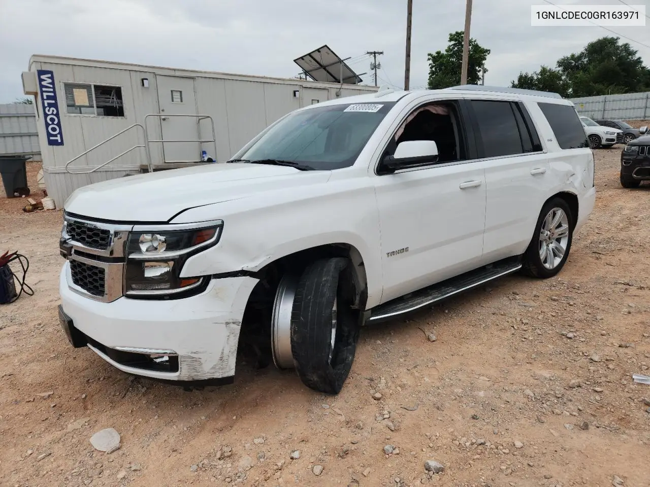 2016 Chevrolet Tahoe Police VIN: 1GNLCDEC0GR163971 Lot: 63300805