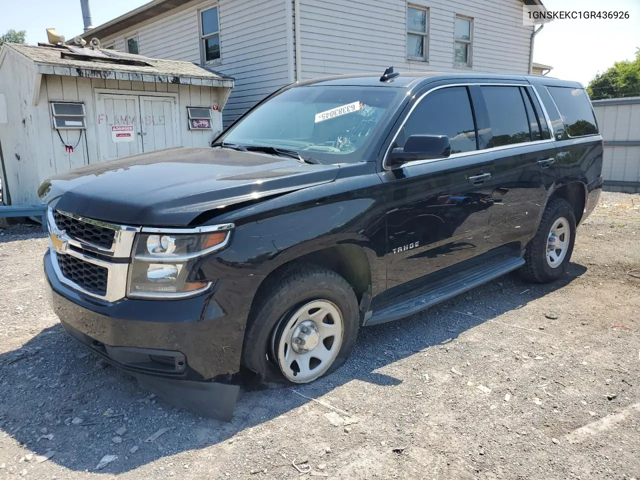 2016 Chevrolet Tahoe K1500 VIN: 1GNSKEKC1GR436926 Lot: 63383045
