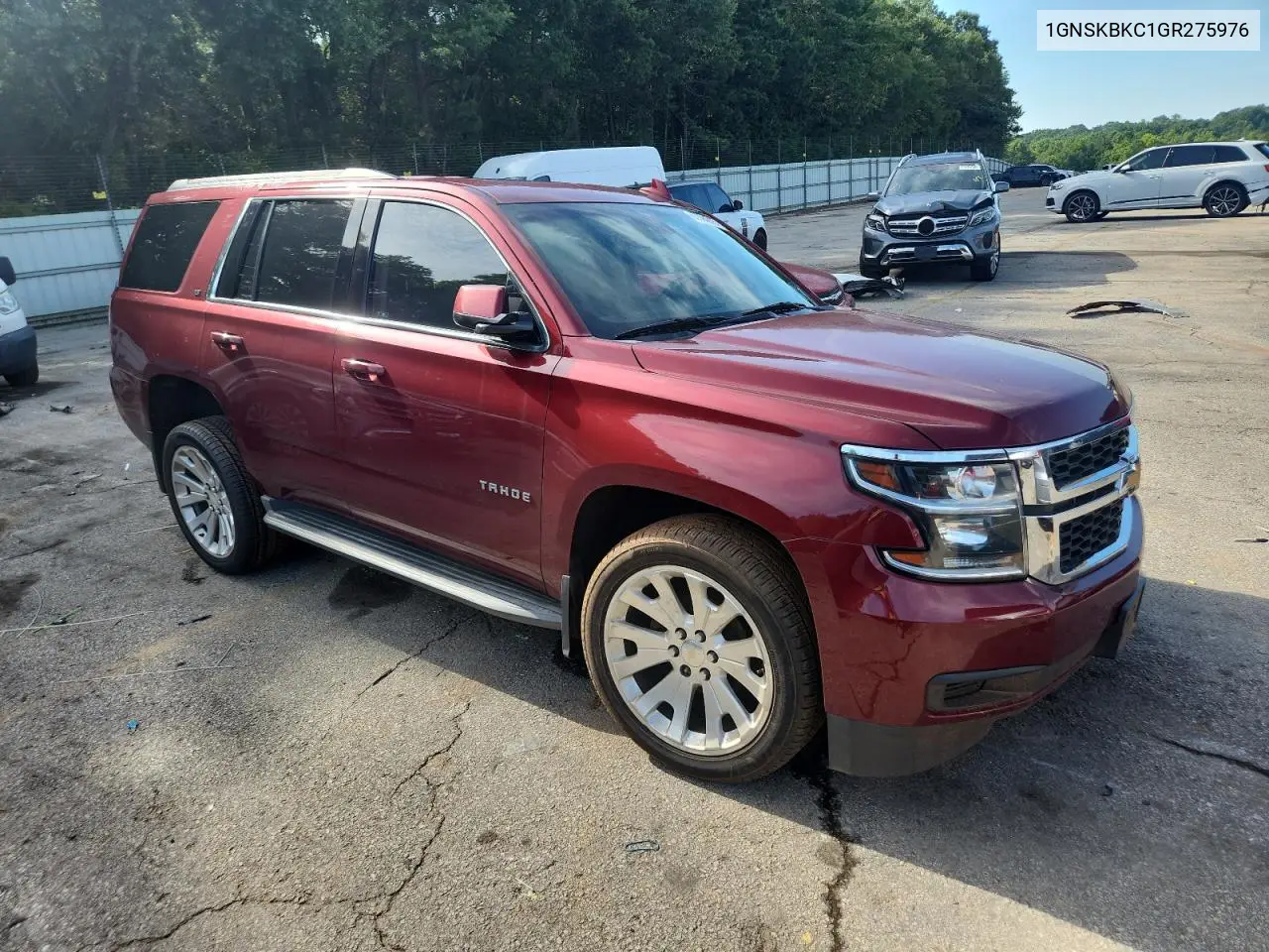 2016 Chevrolet Tahoe K1500 Lt VIN: 1GNSKBKC1GR275976 Lot: 63394315