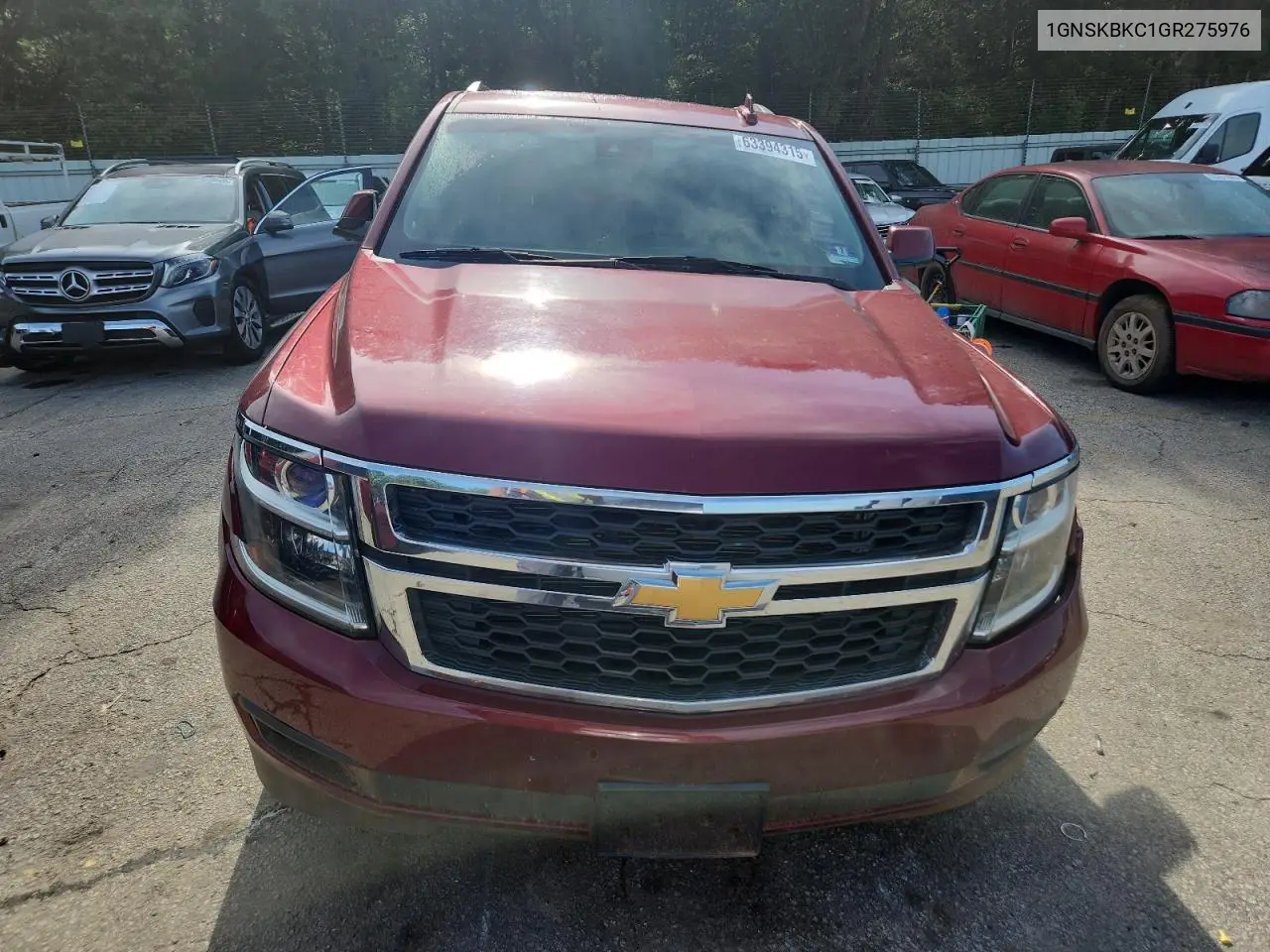 2016 Chevrolet Tahoe K1500 Lt VIN: 1GNSKBKC1GR275976 Lot: 63394315